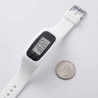 Pedometer Watch Digital Fitness Tracker Wrist-Worn - scale