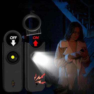 Personal Safety Alarm With Integrated LED Light For Keys And Bags - Image 4