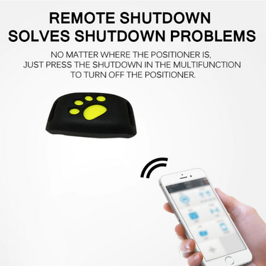 Pet GPS Tracker Traceur Pour Animaux Domestiques With Yellow Paw Print For Dogs - Image 3