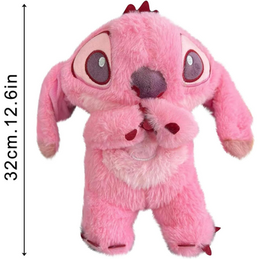 Plush Sleep Aid Toy Stitch With Glowing Chest And Sound Features Compagnon De Sommeil Perfect For Snuggling - Image 14