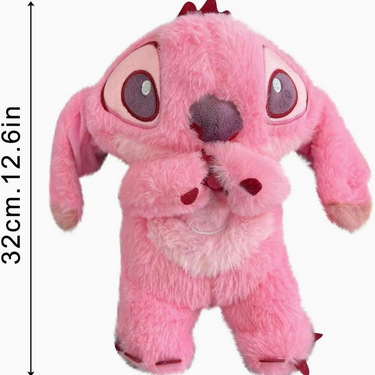 Plush Sleep Aid Toy Stitch With Glowing Chest And Sound Features Compagnon De Sommeil Perfect For Snuggling - Image 16