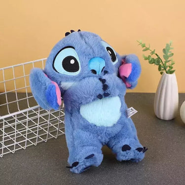 Plush Sleep Aid Toy Stitch With Glowing Chest And Sound Features Compagnon De Sommeil Perfect For Snuggling - Image 8