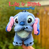 Plush Toy Blue And Pink Plush With White Belly - Image 3