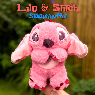 Plush Toy Blue And Pink Plush With White Belly - Image 4