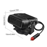 Portable Car Heater And Cooler With Customizable Airflow For Defrosting And Dehumidifying - Image 5
