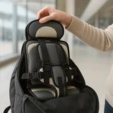 Portable Car Seat For Travel Foldable Design With Quick-Install Harness System And 5-Point Safety Harness - Image 3