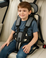 Portable Car Seat For Travel Foldable Design With Quick-Install Harness System And 5-Point Safety Harness - Image 14