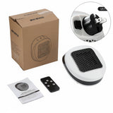 Portable Electric Heater 600w Compact Fast Heating Device With Remote Control For Rapid Ceramic Warmth - Image 4