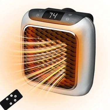 Portable Electric Heater Wall Plug Space With Cool-To-Touch Casing And Automatic Shut-Off Function - Image 2