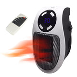 Portable Electric Heater With Thermostat Mini Plug In Space Heater For Small Rooms Adjustable Temperature Settings - Image 4