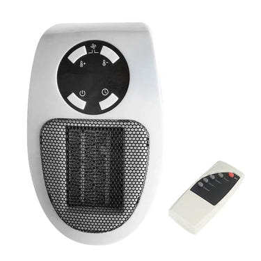 Portable Electric Heater With Thermostat Mini Plug In Space Heater For Small Rooms Adjustable Temperature Settings - Image 5