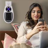 Portable Electric Heater With Thermostat Mini Plug In Space Heater For Small Rooms Adjustable Temperature Settings - Image 9