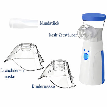 Portable Nebulizer With Mask Ultrafine Mist For Quiet Child-Friendly Use - Image 8