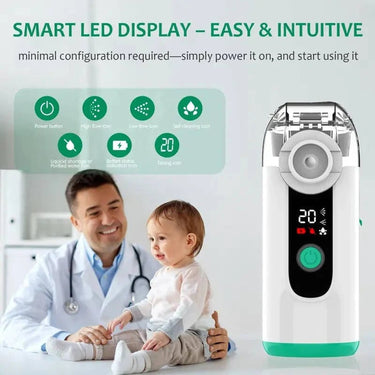Portable Nebulizer With USB Rechargeable Whisper-Quiet Operation And Ultrafine Mist - Image 3