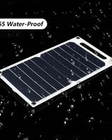 Portable Solar Panel Charger With USB Output 6W Monocrystalline Waterproof For Indoor And Outdoor Use - Image 4