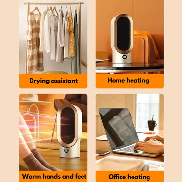 Portable Space Heater For Small Spaces Energy-Saving Room Heater With Instant Heat To Stay Warm This Winter - Image 11