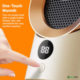 Portable Space Heater For Small Spaces Energy-Saving Room Heater With Instant Heat To Stay Warm This Winter - Image 4