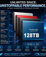 Portable Ssd External Hard Drive High Speed USB Storage 128tb With Durable Aluminum Housing - Image 4
