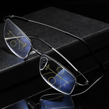 Progressive Reading Glasses OptiSmart Intelligente Briller Med Automatisk Synsjustering & Blåt Lys-filter - Image 1