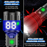 Rechargeable Flashlight Tactical LED High Lumen Super Bright - Image 4
