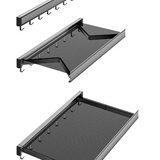 Retractable Storage Rack Invisible Space-Saving Drying Solution For Clothes And Shoes Maximize Space Minimize Clutter - Image 8