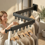 Retractable Wall Drying Rack With Space-Saving Design To Reclaim Valuable Floor Space - Image 6
