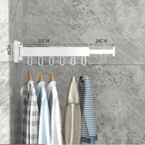Retractable Wall Drying Rack With Space-Saving Design To Reclaim Valuable Floor Space - Image 9