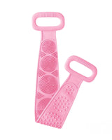 Silicone Shower Brush With Dual-Sided Exfoliating Surface And Stretch Handle - Image 8