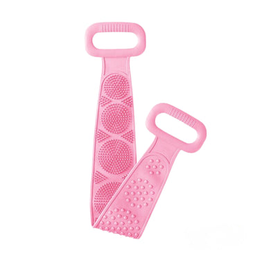 Silicone Shower Brush With Dual-Sided Exfoliating Surface And Stretch Handle - Image 8