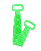 Silicone Shower Brush With Dual-Sided Exfoliating Surface And Stretch Handle - Image 7