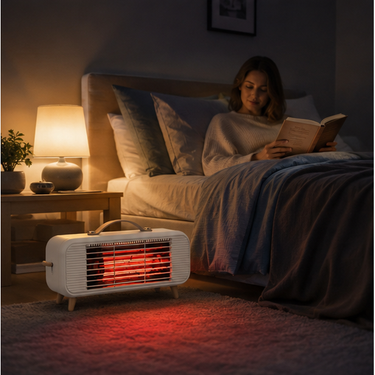 Smart Infrared Space Heater With Intelligent Thermostat And Fast Quiet Efficient Electric Fan Performance - Image 10