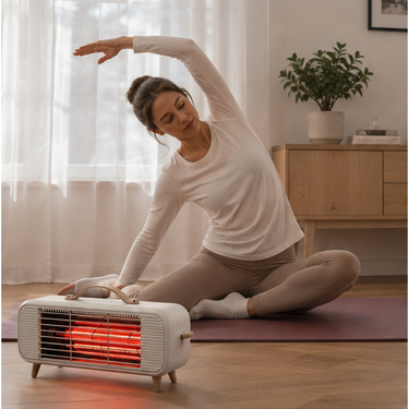 Smart Infrared Space Heater With Intelligent Thermostat And Fast Quiet Efficient Electric Fan Performance - Image 13