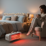Smart Infrared Space Heater With Intelligent Thermostat And Fast Quiet Efficient Electric Fan Performance - Image 3