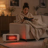 Smart Infrared Space Heater With Intelligent Thermostat And Fast Quiet Efficient Electric Fan Performance - Image 8