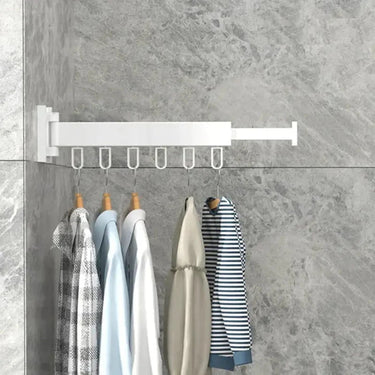 SnapDry Quick Fold Wall Mount Drying Rack With One-Touch Folding Design - Image 4