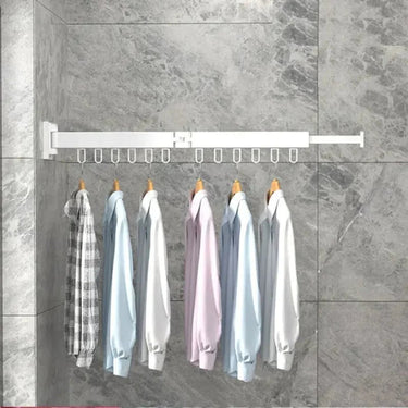 SnapDry Quick Fold Wall Mount Drying Rack With One-Touch Folding Design - Image 5