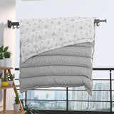 SnapDry Quick Fold Wall Mount Drying Rack With One-Touch Folding Design - Image 7