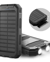 Solar Charger Power Bank With Dual USB Ports LED Flashlight And IP44 Waterproofing - Image 13