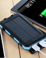 Solar Charger Power Bank With Dual USB Ports LED Flashlight And IP44 Waterproofing - Image 10