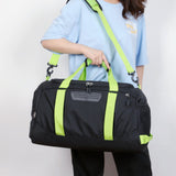 Sporty Travel Duffel Bag With Top Handles And Shoulder Strap With Or Accents - Image 8