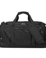 Sporty Travel Duffel Bag With Top Handles And Shoulder Strap With Or Accents - Image 1