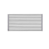 Stainless Steel Folding Drain Rack Expandable Sink Organizer With Food-Safe Silicone Coating For Space-Saving Kitchen Storage - Image 4