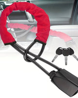Steering Wheel Lock With Braided Steel Cable Anti-Theft Vehicle Security Device - Image 7