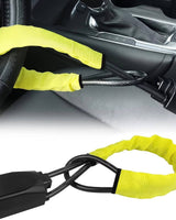 Steering Wheel Lock With Braided Steel Cable Anti-Theft Vehicle Security Device - Image 6