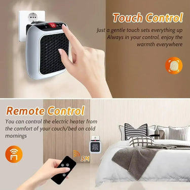 SusanSmith Mini Heater Portable Ceramic Room With Adjustable Thermostat And Quick Heating - Image 2