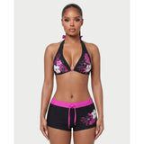 Swimsuit Set Adjustable Two-Piece Halter Bikini - Image 4