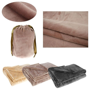 Usb Heated Blanket Portable Fleece Throw - Image 1