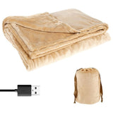 Usb Heated Blanket Portable Fleece Throw - Image 2