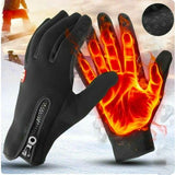 USB Heated Gloves Women Thermal Ladies Winter Snow Ski Cycling With Touchscreen Fingertips And Windproof Wrist Zipper - Image 1