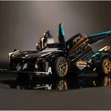 V12 Model Car Building Block Set With Working Steering And Suspension - Image 6